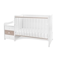Letto MAXI PLUS NEW white+amber /Letto per bambini+mobiletto multifunzionale/